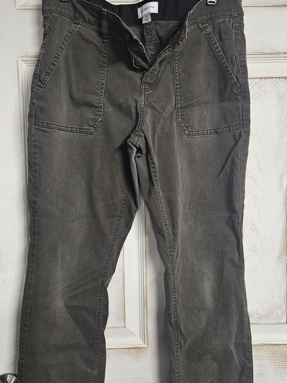 Liz Claiborne Women's Olive Cargo Pants